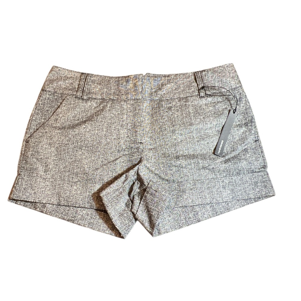 Harve Benard Dressy Gray and Black Shorts Size 12 Classic Preppy Spring New